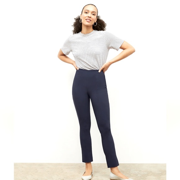MM LaFleur Foster pant size 8 navy blue - Picture 1 of 8